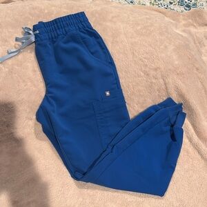 FIGS Uman highwaisted jogger scrub pants ROYAL BLUE